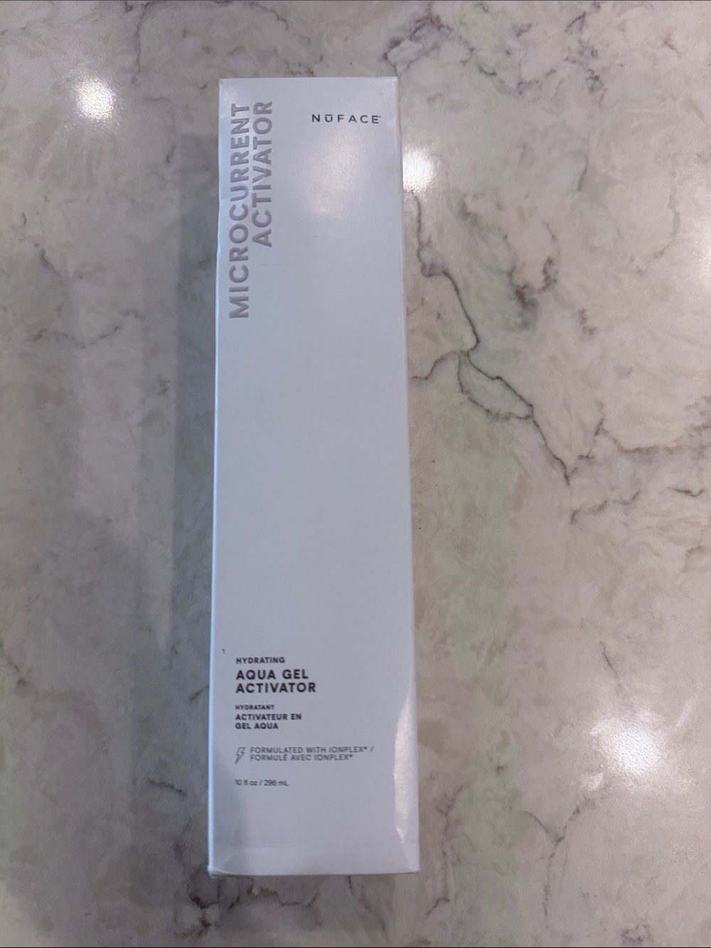 NuFace White Aqua Gel Microcurrent Activator